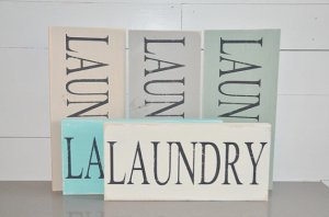 laundry sign